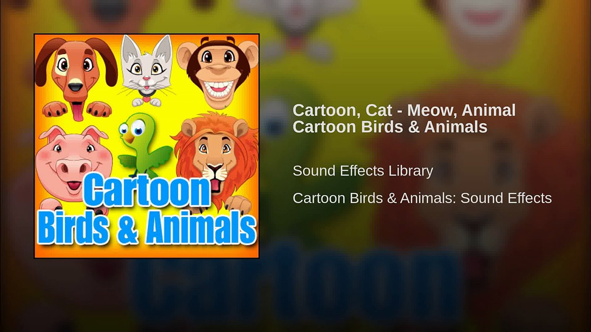 Cartoon Cat Meow Sound Effects