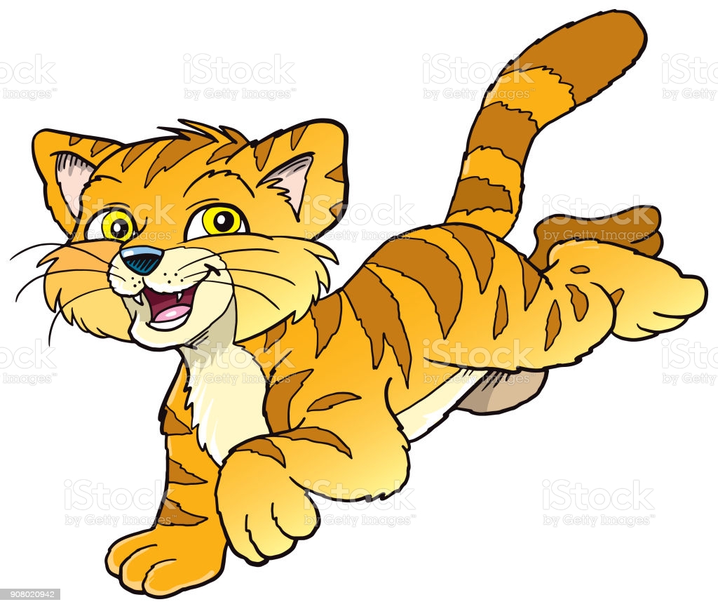 Royalty Free Pouncing Clip Art, Vector Images