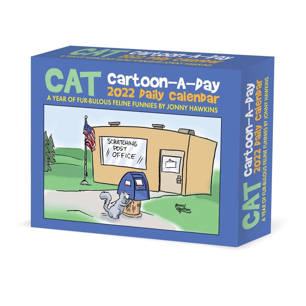 Cat CartoonADay 2022 Desk Calendar