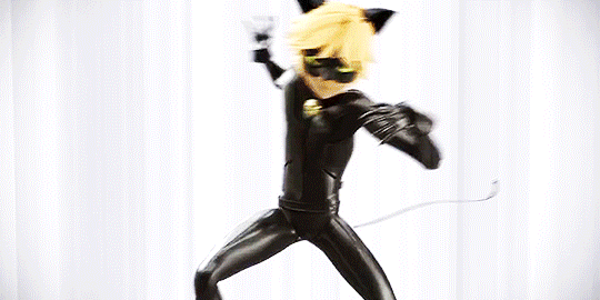 Image Cat Noir Transformed Miraculous Ladybug.gif