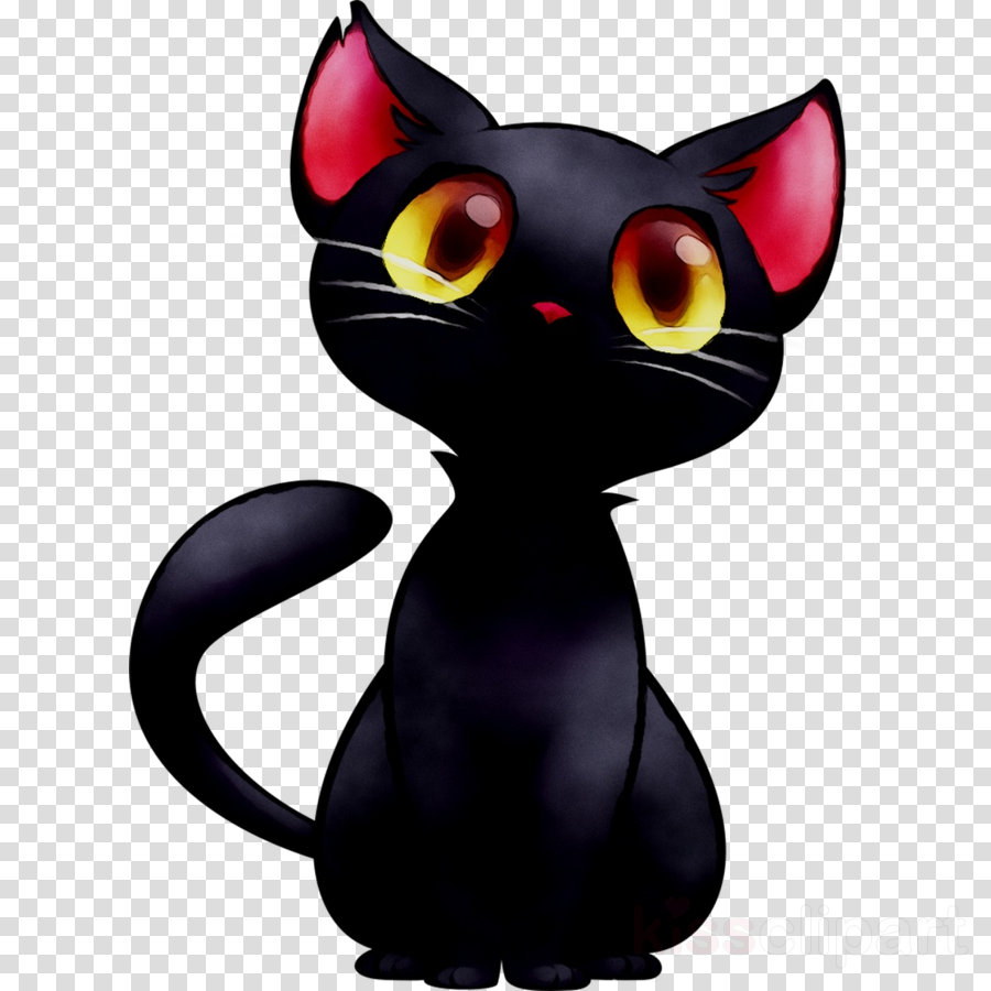 Black Friday Background Black clipart Cat, Cartoon