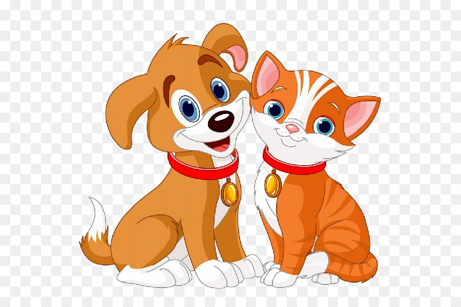 Cat And Dog Cartoon png download 600*600 Free