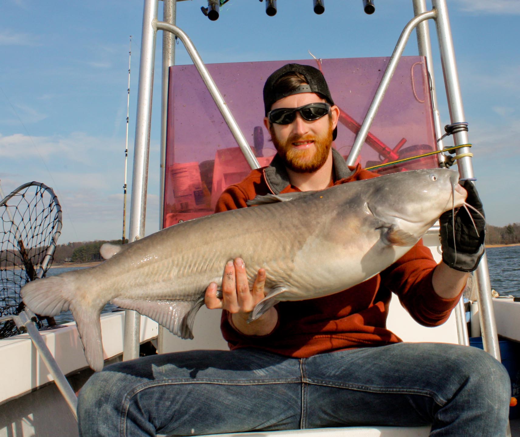 December 2012 Guided catfishing trips on Kerr Lake