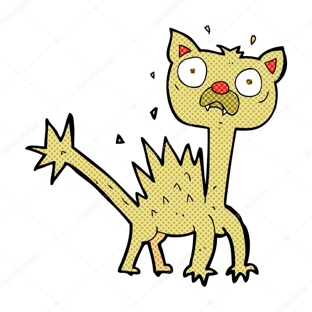 Scared Cat Clipart Free download on ClipArtMag