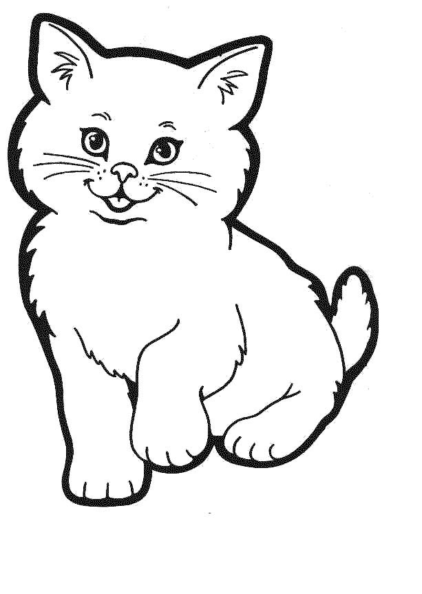 Cartoon Cat Drawings Cliparts.co