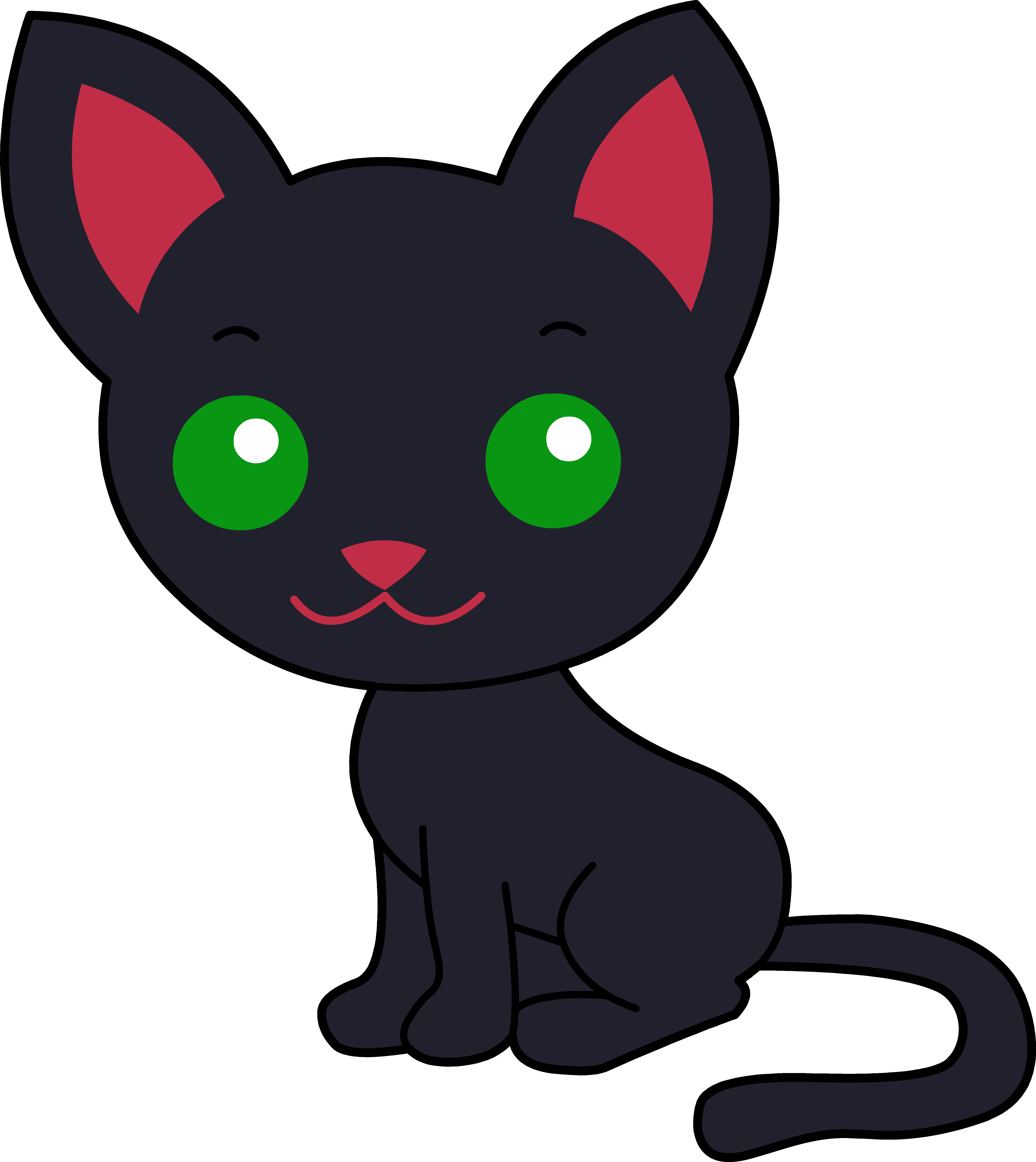 Cartoon Black Cats ClipArt Best